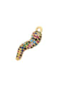 thumb Copper Caterpillar Micro-Set Necklace Pendant 0