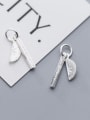thumb 925 Sterling Silver ruler Protractor Charm 1