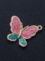 thumb Alloy Gold Plated Butterfly Charm Height : 23.5 mm , Width: 21.5 mm 1
