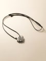 thumb 925 Sterling Silver Weave Vintage Necklace 0