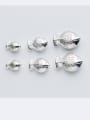 thumb 925 Silver Small Fish Spacer Beads 1