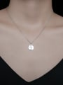 thumb 925 Sterling Silver Cross Minimalist Necklace 1