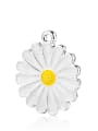 thumb Stainless steel Flower Charm Height : 21 mm , Width: 18 mm 0
