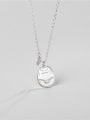thumb 925 Sterling Silver Cat Minimalist Necklace 1