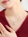 thumb 925 Sterling Silver Rabbit Necklace 1