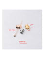thumb Stainless steel little girl Beads Minimalist Findings & Components 2