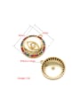 thumb Copper micro-set zircon eye accessories 1