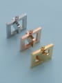 thumb Stainless Steel Hollow Turnable Square Round Heart Jewelry Accessories 1