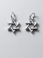 thumb 925 Sterling Silver Star Charm Height : 14.5 mm , Width: 10..5 mm 0