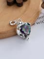 thumb 925 Sterling Silver Cubic Zirconia Heart Vintage Pendant 2