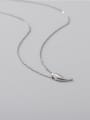 thumb 925 Sterling Silver Dolphin Minimalist Necklace 3