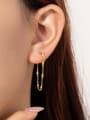 thumb 925 Sterling Silver Tassel Trend Threader Earring 1