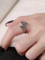 thumb 925 Sterling Silver Coin Vintage Stackable Ring 1