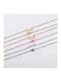 thumb Stainless steel Number Minimalist Necklace 1
