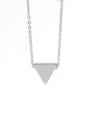 thumb Stainless steel Triangle Minimalist Necklace 2