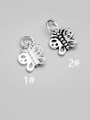 thumb 925 Sterling Silver Charm Butterfly Height : 12 mm , Width: 11 mm 0