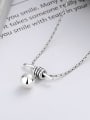 thumb 925 Sterling Silver Ball Vintage Necklace 2