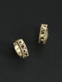 thumb 925 Sterling Silver Round Trend Huggie Earring 0