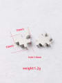 thumb Stainless Steel Mirror Puzzle Small Hole Beads 1