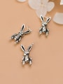 thumb 925 Sterling Silver Rabbit Charm Height : 17 mm , Width: 8 mm 1