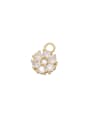 thumb Brass Micropaved Butterfly Five-pointed star flower lips Pendant 0