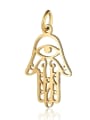 thumb Stainless steel Hand Charm Height : 13mm , Width: 25 mm 1