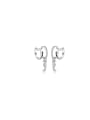 thumb 925 Sterling Silver Cubic Zirconia Animal Dainty Stud Earring 0