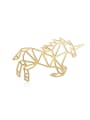 thumb Stainless steel unicorn Gold Plated Charm Height : 56 mm , Width: 28 mm 0