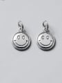 thumb 925 Sterling Silver Face Charm Height : 13 mm , Width: 10.5 mm 0