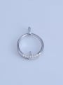 thumb 925 Sterling Silver Ball Pendant Setting Stone size: 6*14mm 0