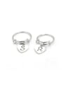 thumb Stainless steel Letter Heart Trend Band Ring 0