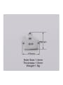 thumb Stainless steel love small house pendant 2