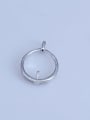 thumb 925 Sterling Silver Ball Pendant Setting Stone size: 6*14mm 1