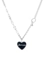 thumb 925 Sterling Silver Heart Vintage Necklace 0