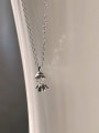 thumb 925 Sterling Silver Cubic Zirconia Angel Necklace 2