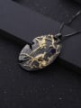 thumb 925 Sterling Silver Amethyst Bird Vintage Geometry Pendant Necklace 2