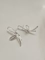 thumb 925 Sterling Silver Bowknot Vintage Stud Earring 0