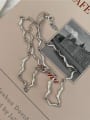 thumb 925 Sterling Silver Geometric Trend Link Necklace 0