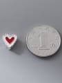 thumb 925 Sterling Silver Enamel Minimalist Heart DIY Pendant 4