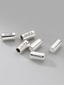 thumb 925 Sterling Silver Message Vintage Beads 3