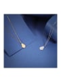 thumb Stainless steel Water droplets Minimalist Necklace 1