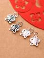thumb 925 Sterling Silver Charm Butterfly Height : 12 mm , Width: 11 mm 2