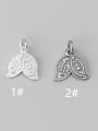 thumb 925 Sterling Silver tree Charm Height : 16 mm , Width: 7 mm 0