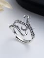 thumb 925 Sterling Silver Animal Octopus Vintage Ring 3