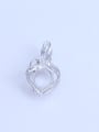 thumb 925 Sterling Silver Oval Pendant Setting Stone size: 10*14mm 2