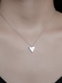 thumb 925 Sterling Silver Triangle Minimalist Necklace 1