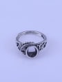 thumb 925 Sterling Silver Oval Ring Setting Stone size: 6*8mm 1