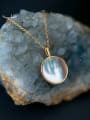 thumb 925 Sterling Silver Shell Moon Dainty Necklace 3