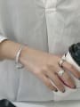 thumb Vintage 925 Sterling Silver Ring Earring And Bracelet Set 1