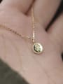 thumb 925 Sterling Silver Round Dainty Necklace 2